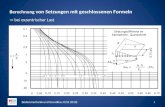 Berechnung von Setzungen mit geschlossenen Formeln  bei exzentrischer Last 1 Bodenmechanik und Grundbau II (SS 2010)