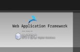 Web Application Framework eine Lösung von. INTEC Web Application Framework ist … Flexibel, plattform-unabhängig, user-friendly. Das INTEC Web Application.
