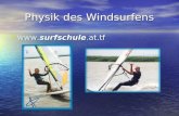 Physik des Windsurfens  .