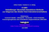 Ulrike Franke Herbert H. G. Wettig H-MIM Heidelberger Marschak Interaktions-Methode zur Diagnose des Mutter-Kind Interaktionsverhaltens Gütekriterien Konstrukt-Validität.