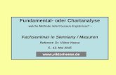 Fundamental- oder Chartanalyse -welche Methode liefert bessere Ergebnisse? – Fachseminar in Siemiany / Masuren Referent: Dr. Viktor Heese 5.- 12. Mai 2015.