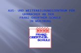 Die Franz-Oberthür-Schule ist die zuständige Berufsschule für die Ausbildung junger Uhrmacher aus Bayern, Hessen, Rheinland-Pfalz und Saarland. Wir beschulen.