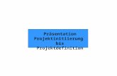Präsentation Projektinitiierung bis Projektdefinition.