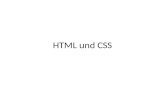 HTML und CSS. Plan erstellen Weitere Differenzierung.