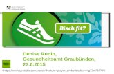 Denise Rudin, Gesundheitsamt Graubünden, 27.6.2015 .