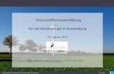 1 Potenzialflächenermittlung für die Windenergie in Kranenburg 23. Januar 2014 1 Potenzialflächenermittlung für die Windenergie in Kranenburg 23. Januar.