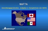 Martin Zurhoff NAFTA Entstehungsgeschichte, Aufgaben & Perspektiven der NAFTA.