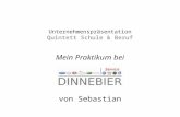 Handwerk Unternehmenspräsentation Quintett Schule & Beruf Mein Praktikum bei von Sebastian.