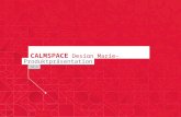 CALMSPACE Design Marie-Virginie Berbet Produktpräsentation 2015.