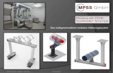 MPSS GmbH / Wallner / 09.06.151Präsentation Das maßgeschneiderte modulare Halterungssystem.