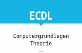 ECDL Computergrundlagen Theorie. Die Bedeutung von IT und ICT ● IT = Information Technology ● IKT = Information und Kommunikation Technologie ◕ ICT= Information.
