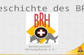 Geschichte des BRH Bundesverband Rettungshunde e.V. 1 ev15.