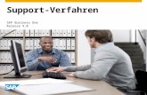 INTERN Support-Verfahren SAP Business One Release 9.0.