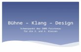 Bühne – Klang – Design Schwerpunkt der SNMS Faistenau für die 3. und 4. Klassen.