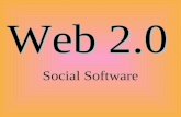 Web 2.0 Social Software. Entstehung des Begriffes Am 30.September 2005 schrieb Tim O´Reilly einen Artikel, der das Thema grundlegend klärte.