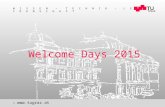 ‹Nr.› W I S S E N  T E C H N I K  L E I D E N S C H A F T   Welcome Days 2015.