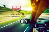 ORANGE VORLAGE „MEIN AUTO“ SONDERTHEMEN 2015. © Verkaufsentwicklung / Anzeigen und Marketing Kleine Zeitung THEMAANZEIGENSCHLUSSERSCHEINUNGSTERMIN Klein.