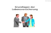 W.I.S. Schulung Grundlagen der Lebensversicherung.