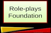 Role-plays Foundation 1 Lancashire County Council.