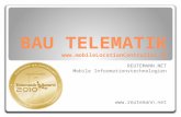 BAU TELEMATIK  REUTEMANN.NET Mobile Informationstechnologien .