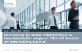 Vertraulich / © Siemens AG 2014. Alle Rechte vorbehalten.siemens.com/answers Positionierung des Siemens Produktportfolios zu Fernwirkprotokollen bezogen.