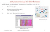 1. Vorlesung WS 2015/16 Software-Werkzeuge der Bioinformatik1 Softwarewerkzeuge der Bioinformatik Inhalt dieser Veranstaltung: Softwarewerkzeuge kennenlernen.