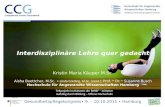 Gesundheitspflegekongress 9. – 10.10.2015 Hamburg Teilprojekt im Rahmen der BMBF – Initiative Aufstieg durch Bildung – Offene Hochschule Interdisziplinäre.