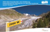 2000-Watt-Gesellschaft: eine Einf¼hrung Arbeitsinstrument f¼r Pr¤sentationen zur 2000-Watt-Gesellschaft Fachstelle 2000-Watt-Gesellschaft Version 9 â€“ 07.12.2015