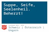 Suppe, Seife, Seelenheil. Beherzt! Strategie 2014 – 2018 Schweiz | O ̈ sterreich | Ungarn.
