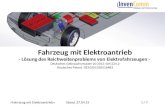 «Fahrzeug mit Elektroantrieb»1 / 7Stand: 27.04.15 Fahrzeug mit Elektroantrieb - Lösung des Reichweitenproblems von Elektrofahrzeugen - Deutsches Gebrauchsmuster.
