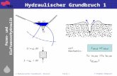 © Stephan Semprich 2 Hydraulischer Grundbruch, ErosionFolie 1 Poren- und Kluftwasserhydraulik Hydraulischer Grundbruch 1 erf. Nachweis: