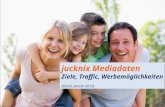 Jucknix Mediadaten Ziele, Traffic, Werbemöglichkeiten (Stand: Januar 2013)