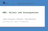 D ACH V ERBAND S CHWEIZERISCHER P ATIENTENSTELLEN DVSP HMG: Bilanz und Konsequenzen Jean-François Steiert, Nationalrat Swiss Pharma Forum – Baden, 16.