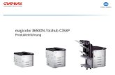 Magicolor 8650DN / bizhub C353P Produkteinführung.