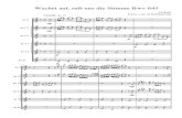Bach J S Trascr e Arr Di Mantovani M - Wachet Auf Ruft Uns Die Stimme Bwv 645 - Sax Ensemble