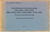 (1942) D.(Luft) T.5106 - Umbauanweisung für Rb.2030, Rb.5030 und Rb.7530 Filterbelüftung