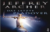 Archer, Jeffrey - Das Letzte Plädoyer