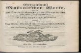 Breitkopf Verzeichniß Musicalischer Werke 1761 - Lute