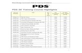 PDS Training2013 2