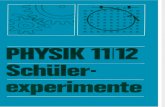 Physik / Klasse 11 und 12 / Schülerexperimente / 1984