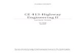 CE413 Highway Eng II[1]