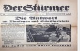 Der Stürmer / Julius Streicher / 1936/44