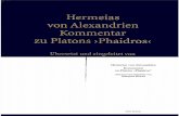 Hermeias Von Alexandrien Kommentar Zu Platons Phaidros