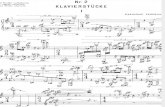 Stockhausen Klavierstück I-IV