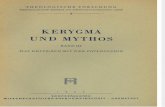 Kerygma und Mythos, Bd. 3. Das Gespräch mit der Philosophie (ThF 5, 1954, 110pp)_OS