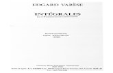 Integrales - Edgar Varese