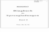 "DV460/10+" Ringbuch fur Sprengladungen Band II vom 26.10.42