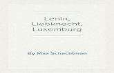 Lenin Liebknecht Luxemburg
