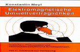 Prof. Konstantin Meyl -- Elektromagnetische Umweltverträglichkeit Teil1 (InhaltsVZ)