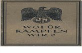Personal-Amt Des Heeres - Wofuer Kaempfen Wir (1944, 153 S., Scan-Text)